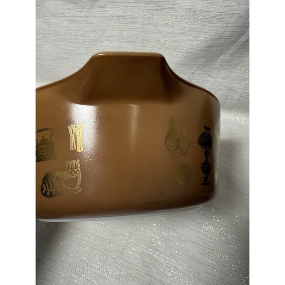 Vintage Pyrex 475-B 2 1/2 Qt Early American White Nesting Round Handles *No Lid* - Picture 9 of 10